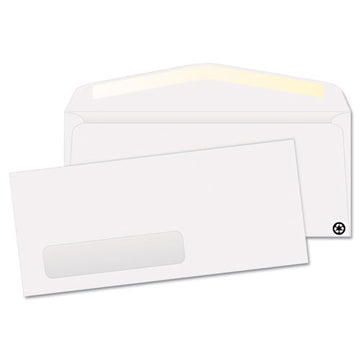 Quality Park™ Window Envelope, #10, Commercial Flap, Gummed Closure, 4.13 X 9.5, White, 500-box freeshipping - TVN Wholesale